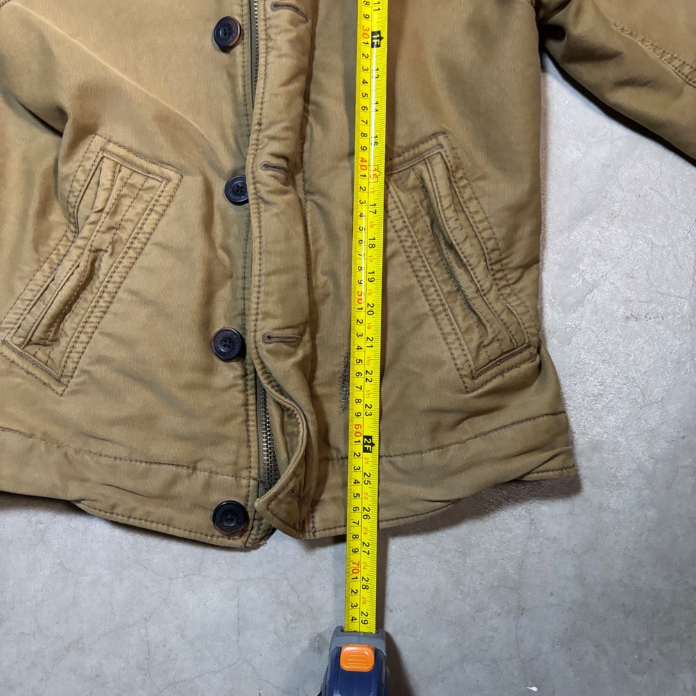 Abercrombie & Fitch Adirondack Jacket Tan Mens Size Small - Picture 8 of 8